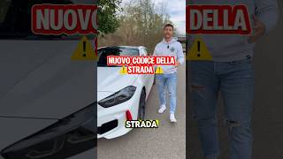 NUOVO CODICE della STRADA cosa CAMBIA auto [upl. by Ariaet]