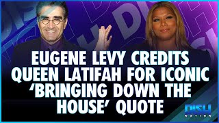 Eugene Levy Credits Queen Latifah for Iconic Bringing Down the House Quote [upl. by Ford]