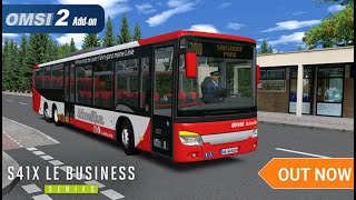 Let´s Test Omsi 2 Das S41X LE Business Series Addon [upl. by Jolenta]