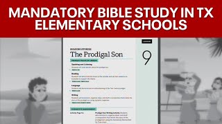 Bible study curriculum could get final approval today in TX schools [upl. by Nari]