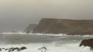 POWERFUL Thunderstorm amp Ocean Sounds for Sleep or Study  Heavy Rain amp Stormy Sea  4K HD Video [upl. by Marna]