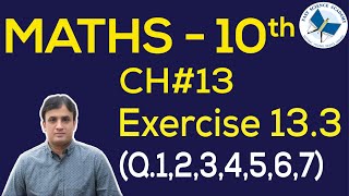 math class 10 chapter 13 exercise 133 Q 17  FAST MATHEMATICS TUTORIALS [upl. by Rede]