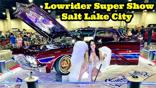 Lowrider Magazine Super Show 2024  Salt Lake City Utah  Classic Car Show in 4K [upl. by Colfin4]