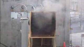 480 volt 3phase Arc Flash Demonstration [upl. by Huff649]