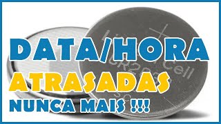 Como trocar BATERIA de PLACA MÃE de COMPUTADOR e NOTEBOOK [upl. by Erbas547]