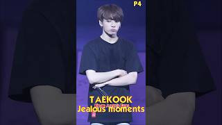 Taekook jealous moments P4 How V and Jungkook love each other Taekook love story cute moments [upl. by Esila]