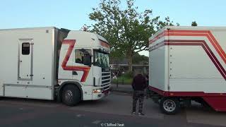 Kermis Heerhugowaard 2022 Transport en opbouw Deel 3 [upl. by Jona]