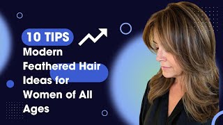 40 Modern Feathered Hair Ideas for Women of All Ages medium Feathered Haircut with Side Bangs [upl. by Brigg]