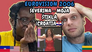 REACTION TO Severina  Moja Štikla Croatia 🇭🇷 Eurovision 2006  FIRST TIME LISTENING TO SEVERINA [upl. by Vevay861]