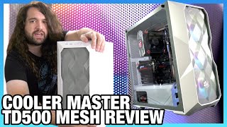 Cooler Master TD500 Mesh Case Review 100 Airflow ShowDown [upl. by Tamah927]