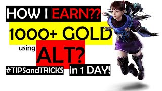 MIR4 How I Earned Over 1000 Gold in ALT  Tips and Tricks mir4 mir4global mir4tagalog [upl. by Marteena]