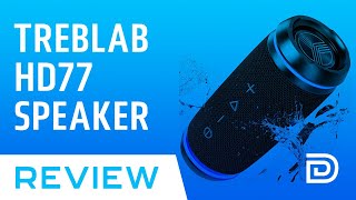 TREBLAB HD77 Bluetooth Speaker  Portable Bluetooth Wireless Speaker [upl. by Berstine]