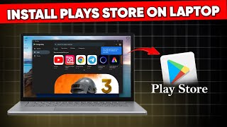 Laptop Me Play Store Kaise Download Kare 🔥Install Play Store on Windows Using WSA Build amp BlueStacks [upl. by Hamas237]