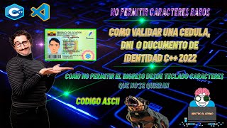 Como Validar Una Cedula o Documento de Identidad en C 2023  Adictos al Código [upl. by Lily]