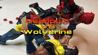 DEADPOOL VS WOLVERINE Marvel Legends Stop Motion Short Film [upl. by Portugal27]