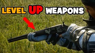 Level Up weapons Weapon Familiarity Explained in Red Dead Online in a less than 60 seconds [upl. by Solana]