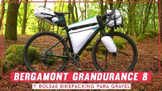 Probando la GRAVEL de BERGAMONT para BIKEPACKING [upl. by Shepard]