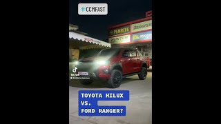 TOYOTA HILUX VS FORD RANGER [upl. by Ahsilahs]