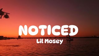 Noticed By Lil Mosey Lyrics Music Video [upl. by Arteid]