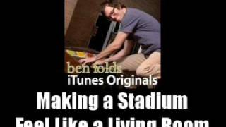 Ben Folds on Brick [upl. by Rorie]