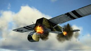 Realistic Plane Crashes Fails amp Explosions 355  IL2 Sturmovik  Flight Simulator Crashes [upl. by Little]