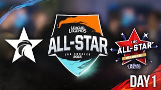 DAY 1  LCK vs IWC  ALLSTAR EVENT 2015 [upl. by Ruddie]