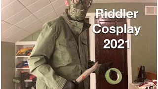 The Batman Riddler 2021 Cosplay [upl. by Robma]