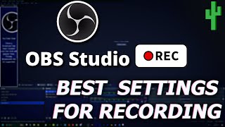 Best OBS recording settings in 2024  OBS tutorial [upl. by Nevaj]