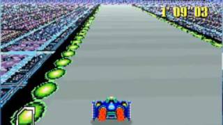 FZero  Mute City 1  157quot90 OFFICIAL WORLD RECORD [upl. by Noorah653]