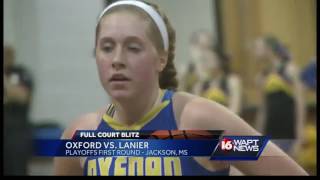 Lanier vs Oxford girls [upl. by Thornie]