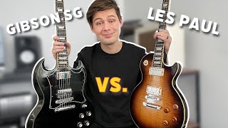 Do Gibson SGs sound different than Les Pauls SG vs Les Paul [upl. by Aindrea108]