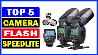 Top 5 Best Camera Flash Speedlite Of 2024 [upl. by Oigroeg]