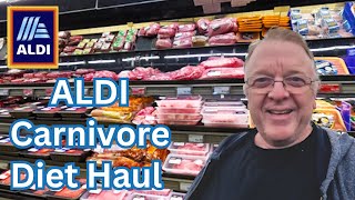 ALDI Grocery Haul Carnivore Diet on a Budget  Great Prices [upl. by Shepherd]