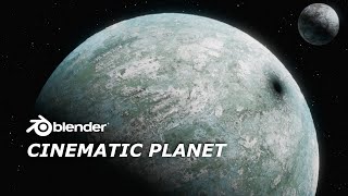 Make Epic Planet Animations  Blender Tutorial [upl. by Konikow834]