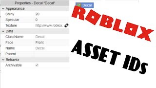 Simple Ways to Find a Roblox Asset ID [upl. by Mina]