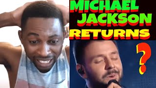 New Michael Jackson  Bogdan Ioan Earth song at The voice Romania  Shady Shae Reaction [upl. by Ardnaeed]