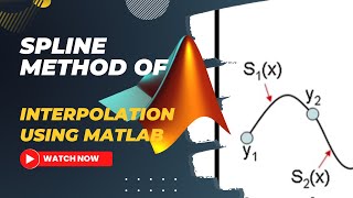 Spline interpolation using MATLAB [upl. by Lekcar]