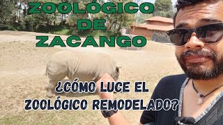 Zoológico de Zacango recién remodelado 👀👌🦓🦒 ¿cómo quedó [upl. by Ogu609]