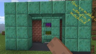 How to make a wending machine in Minecraft easy minecraft builds games ZXtremeboltz17 [upl. by Mohr]