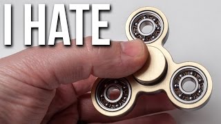 I HATE FIDGET SPINNERS Fidget Spinner Rant [upl. by Niwrek448]