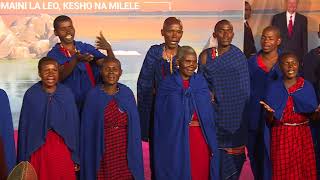 Masai Choir in Mwanza [upl. by Ainolloppa]