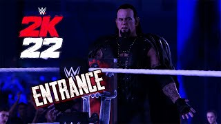 WWE 2K22 Undertaker Ministry of Darkness Full Entrance  Wrestlemania 37 Arena [upl. by Acinomaj]