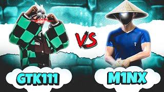 TGR GTK111🇳🇵 Vs M1NX🇧🇩  1vs1 Most Demanded Match 🍷🗿 [upl. by Arrais]