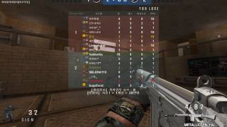 SF  Metallic FN FAL 100 gameplay Team battle highlights 1 [upl. by Ahsekram]