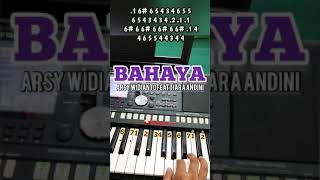 BAHAYA  Arsy Widianto feat Tiara Andini  Piano Cover shorts bahaya tiaraandini [upl. by Filahk923]