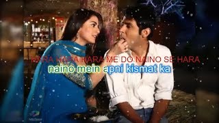 Do Naino Mein Hara Song Lyrics from Hindi TV Serial Main Lakshmi Tere Aangan Ki [upl. by Nyram]