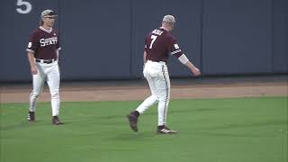 HIGHLIGHTS  Ole Miss Baseball vs MSU 0  8 041224 [upl. by Euqnomod]