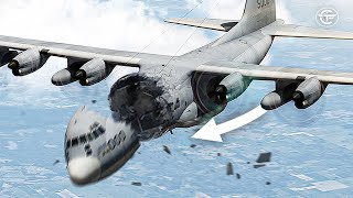 Marine Corps KC130 Breaks Up Over Mississippi  TWO Deadly Missions [upl. by Leno]