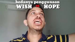 Bedanya WISH VS HOPE InggrisToefl [upl. by Jamnes]