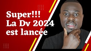 BONNE NOUVELLE POUR LES GAGNANTS DE LA DV LOTTERY 2024 Green card  visa  interviews  USA [upl. by Aihseya]